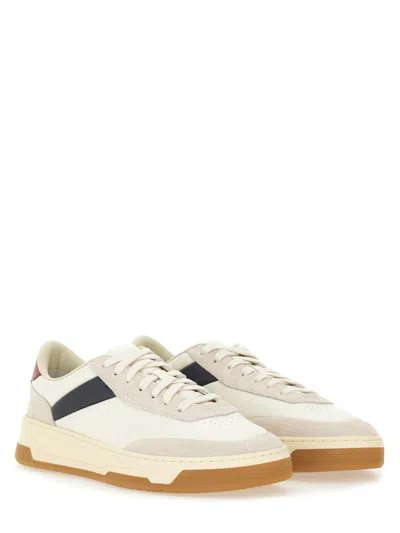 Hugo Boss Boss Baltimore Tenn Sneaker In White