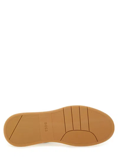 Hugo Boss Boss Baltimore Tenn Sneaker In White
