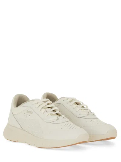 Hugo Boss Sneakers Boss Men Color Yellow Cream