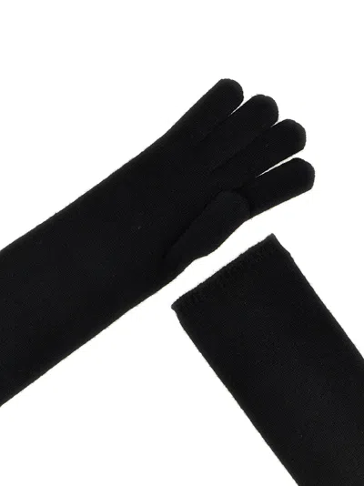 Max Mara Alaggio Gloves Black