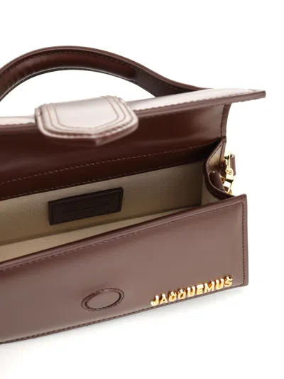 Jacquemus Bambino Handbags Brown In Brown