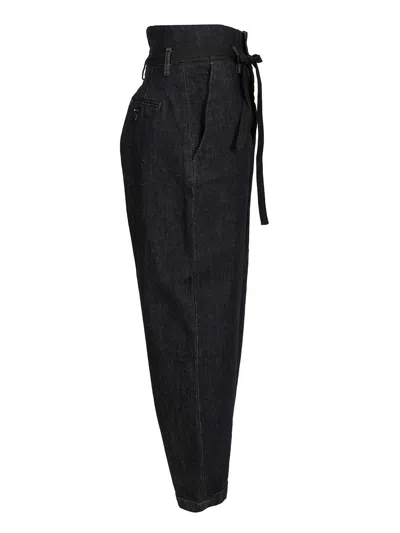Barena Venezia Pants Barena Woman Color Navy In Black