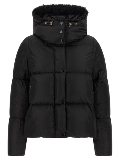 Moncler Castelnou Short Down Jacket In Black