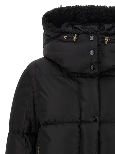 Moncler Castelnou Short Down Jacket In Black