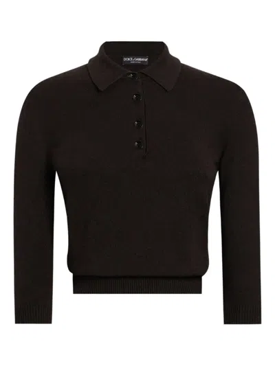 Dolce & Gabbana T-shirts And Polos In Brown