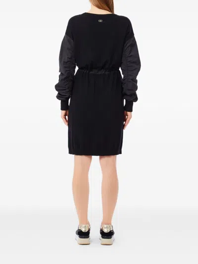 Liu •jo Minikleid Mit Kordelzug In Black