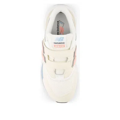 New Balance (ps)  997r Hook & Loop Wide 'linen Omega Pink' In White