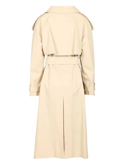 Burberry Fitzrovia Coats White In Neutral