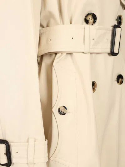 Burberry Fitzrovia Coats White In Neutral