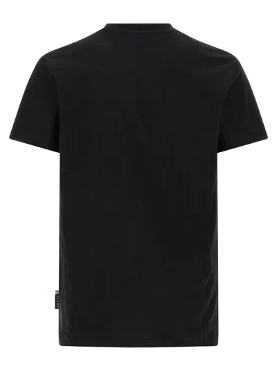 Philipp Plein Crew Neck T-shirt With Print In Black