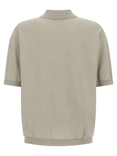 John Smedley Short-sleeved T-shirt In Gray