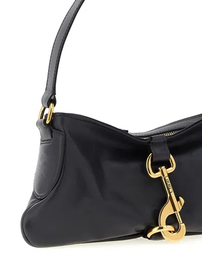 Chloé Kerala 25 Black Shoulder Bag In Navy Blue