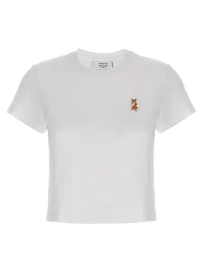 Maison Kitsuné Lady Fox T-shirt In White