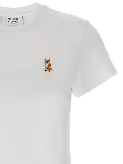 Maison Kitsuné Lady Fox T-shirt In White