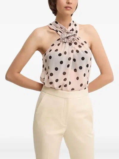 Sandro Ferrone Polka-dot Blouse In Multi