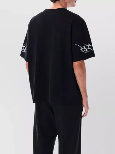 Casablanca Men's Galactic Connection T-shirt In Black