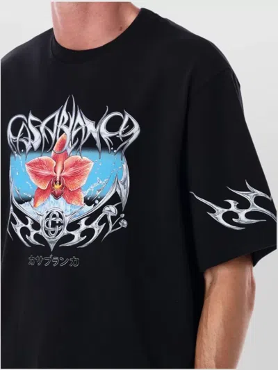 Casablanca Men's Galactic Connection T-shirt In Black