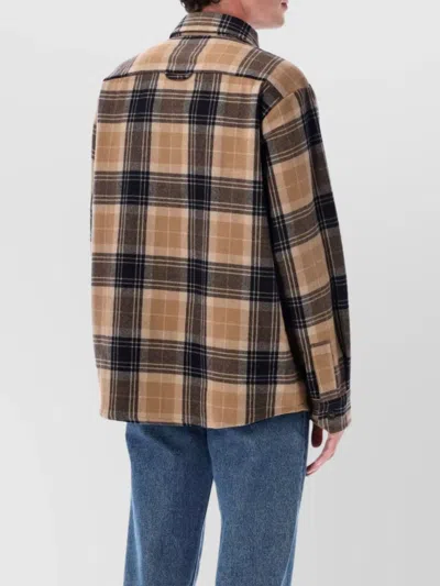 Apc A.p.c. Blue Shirts Men In Neutral