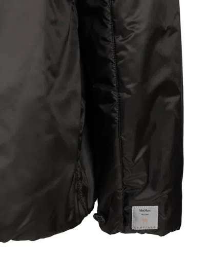 Max Mara The Cube Greenh Technical Fabric Jacket In Black