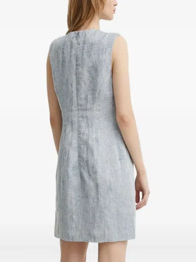 Tiger Of Sweden Sleeveless Mini Dress In Blue