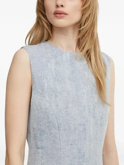 Tiger Of Sweden Sleeveless Mini Dress In Blue