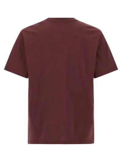 Carhartt Pocket Chest Crew Neck T-shirt In Red