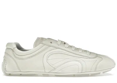 Pre-owned Prada Men's  Montecarlo Reedition 2005 Sneakers In Chalk White