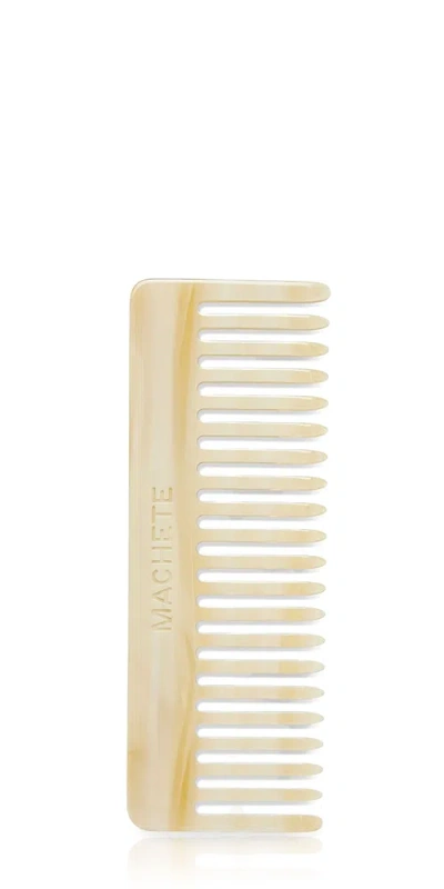 Machete No. 2 Comb Alabaster In Gold