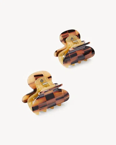 Machete Twin Heirloom Claws Blonde Checker In Black