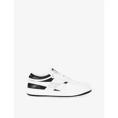 Givenchy G Move Low-top Leather Sneakers In White