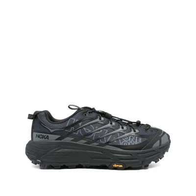Hoka Sneaker Mafate Three2 Black/ Outer Orbit In Gray