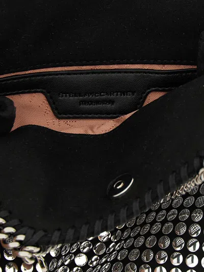 Stella Mccartney Falabella Tiny Tote Bag In Black