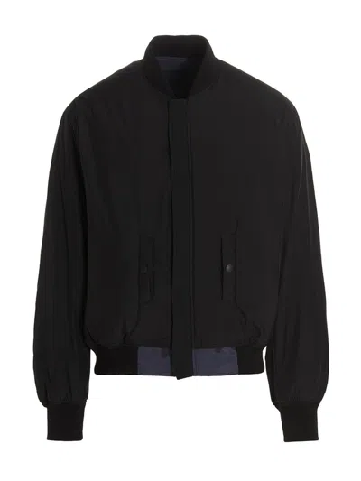 424 Reversible Logo Bomber Jacket In Multi