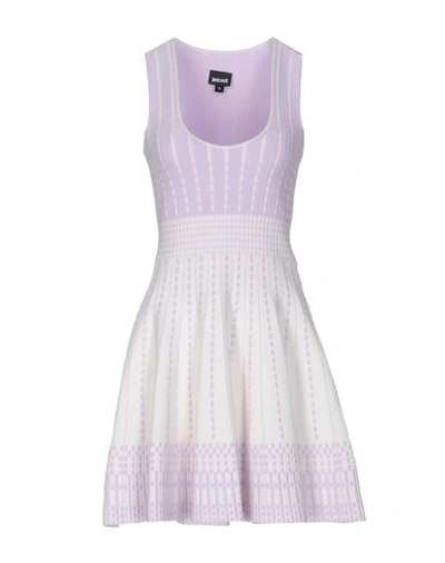 Just Cavalli Short Dress In Lilac