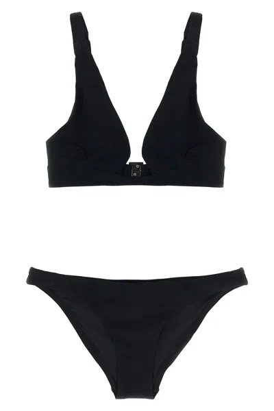 Zimmermann Rhiannon Wire Front Bikini Clothing In Black