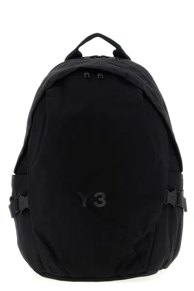 Y-3 Adjustable Straps Versatile Backpack In Black