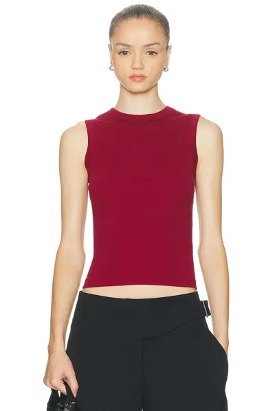 Flore Flore Esme Tank Top In Red
