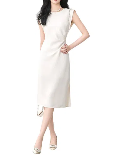 Monique Lagarde Midi Dress In White
