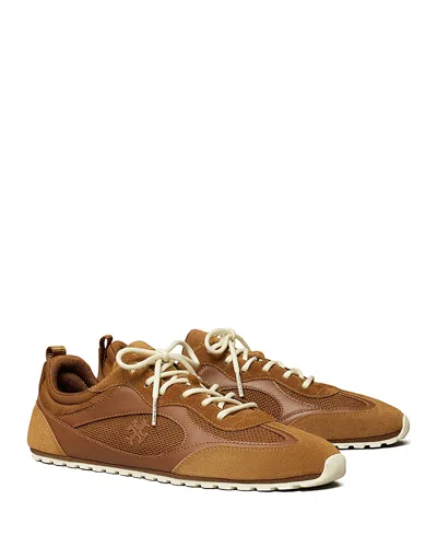 Tory Burch Field Sneakers In Brown