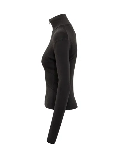 Courrèges Courregès Midnight Blue Wool Sweater In Blue