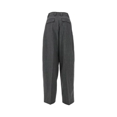 The Latest L-blend Tapered Pants With Dart In Gray
