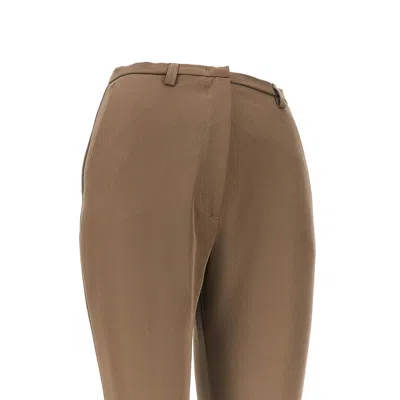The Latest 'carola' Stretch Jersey Pants In Brown