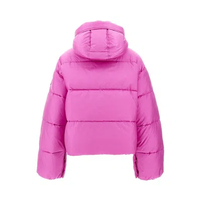 Pinko Impasto Imbottito Tela Tecnica Semilucida Trapuntata In Pink