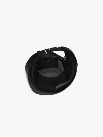 Proenza Schouler Slide Mini Napa Leather Shoulder Bag In Black