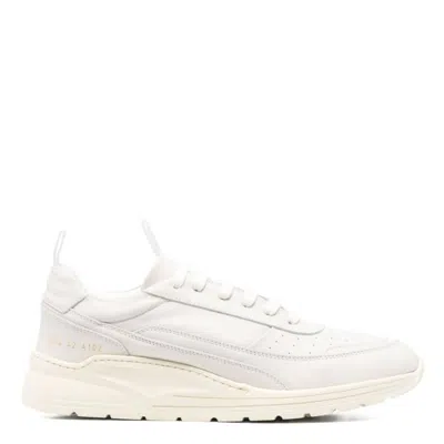Common Projects Bone White Track 90 Sneakers In White