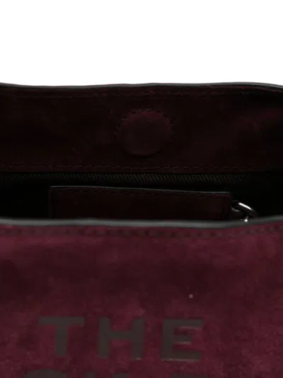 Marc Jacobs Mini Sack Bag Suede Finish In Purple