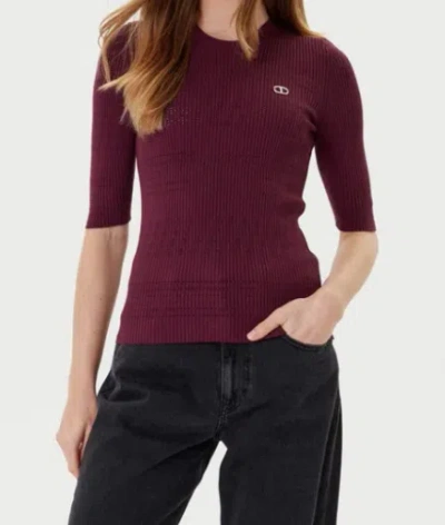 Twinset Sweater In Black