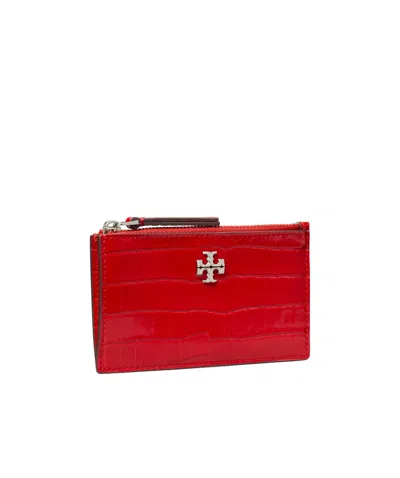Tory Burch Embossed Zip-around Wallet
