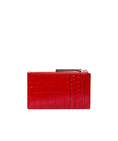 Tory Burch Embossed Zip-around Wallet