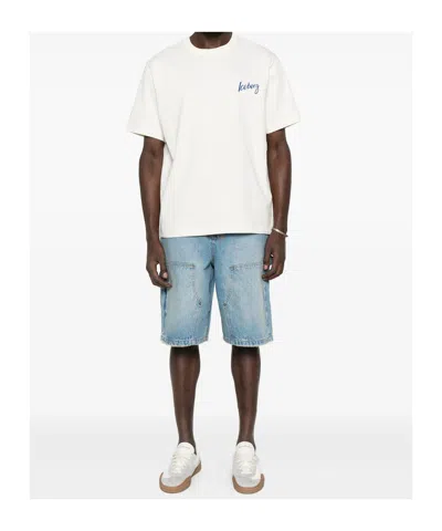 Iceberg T Shirts White In Neutral